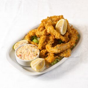 Rabas con salsa tártara